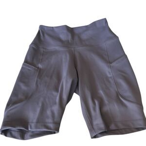 Nike Women's One High-Waisted 8" Biker Shorts With Pockets, Size Small, NWT